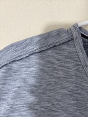 Tommy Bahama Men XL UPF 30 IslandZone Henley Shirt Gray Heather