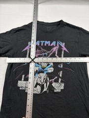 ✅Vintage Batman METALLICA collab DC Universe Comic Gotham Black Men’s Small