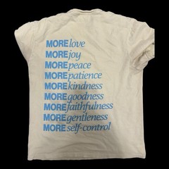 ✨ Comfort Colors Cream white t-shirt with blue text✨