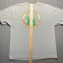 Vintage Dauphin Island Sea Lab Loggerhead Turtle T Shirt Grey XL Hanes Beefy T
