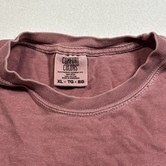 Comfort Colors Orange Beach Alabama T Shirt Men’s XL Brick Sunset Anchor Graphic