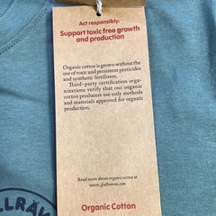Fjallraven 1960 Logo T-shirt Patina Green Organic Cotton Tee Mens Size M NWT