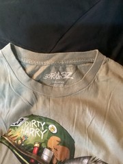Band Gorillaz Dirty Harry Shirt Size 2xl Sage Green NWOT