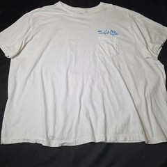 Original Livin’ Salty Salt Life Men’s White T Shirt Size 3XLT