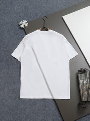 Prada round neck short sleeved T-shirt – white
