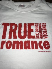 90S Vintage True Romance Movie T Shirt Vhs Box Set Art Quentin Tarantino