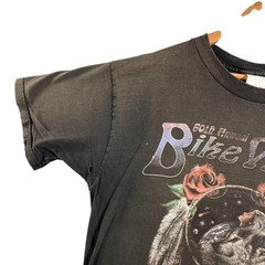 Vintage Bike Week Daytona Beach Shirt Mens Large Black Wolf 2001 Biker Sherry