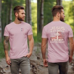 Trump 2024 Jesus My Savior MAGA 45 47 Missed Me Never Surrender Legend T-Shirts
