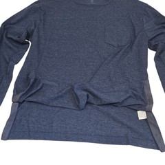 MAI We Care Adaptive Recovery Long Sleeve Shirt Snap Shoulder Side Access Medium