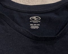 Athletic Works Short Sleeve Crew Neck Shirt size 3XL 54-56 Blue/DriWorks B