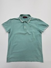 Kappa Boys Polo Green Size 5 Embroidered Logo Regular Condition Unknown