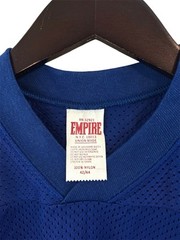 vintage mesh football jersey t-shirt mens size XL deadstock NWOT 80s made in USA
