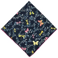 3 PCS 100% Cotton Bandanas Women 21×21 Inch Assorted Floral Head Scarves