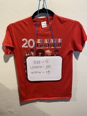2014 New Orleans Music Festival 20th Anniversary Prince Nas Red Small Shirt