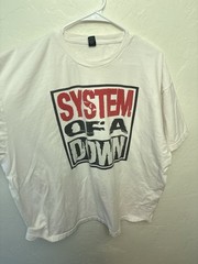 Lot Of 2 System Of A Down SOAD Shirts 3xl Good Condition