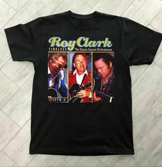 Rare Roy Clark Live in Tour T-shirt All Size S to 5XL LL228