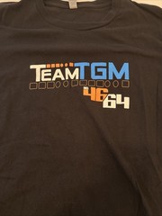 Auto Racing Team TGM 46/64 Men’s T-Shirt Black. Size Large