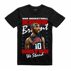 NEW Streetwear on Demand LEGEND BASKETBALL UNITED BLACK Tee Shirt SM-3XLARGE