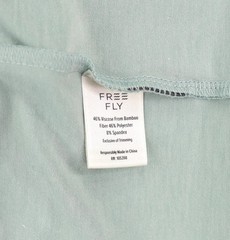 Free Fly Shirt Mens XL Green Bamboo Flex Pocket Tee Lightweight Soft Stretch