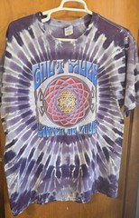 Gov’t Mule Winter of Love Concert T Shirt Tie Dye Purple Anvil 3XL 100% Cotton