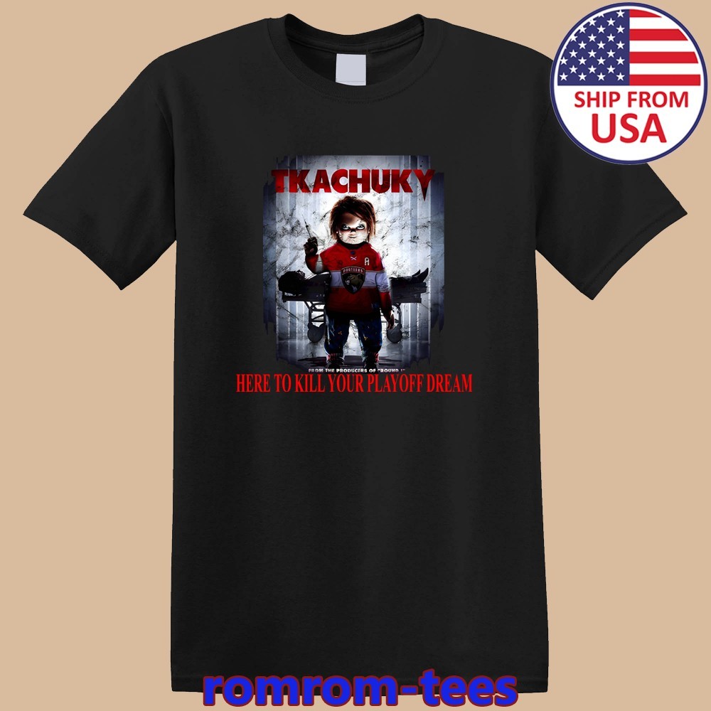 Matthew Tkachuk Tkachuky Chucky Worn Men’s Black Size S-5XL