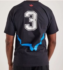 NEW MEN’S ADIDAS ORIGINALS TEFOIL JERSEY LOGO TEE SHIRT ~SIZE LARGE #J1411