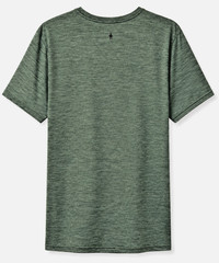 Smartwool Mens XL Green Merino Wool Blend T-Shirt Motorcycle Graphic Tee Retro
