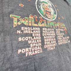 Iron Maiden Tailgunner 2025 Licensed Reissue Band Tee Mens XL Euro Tour
