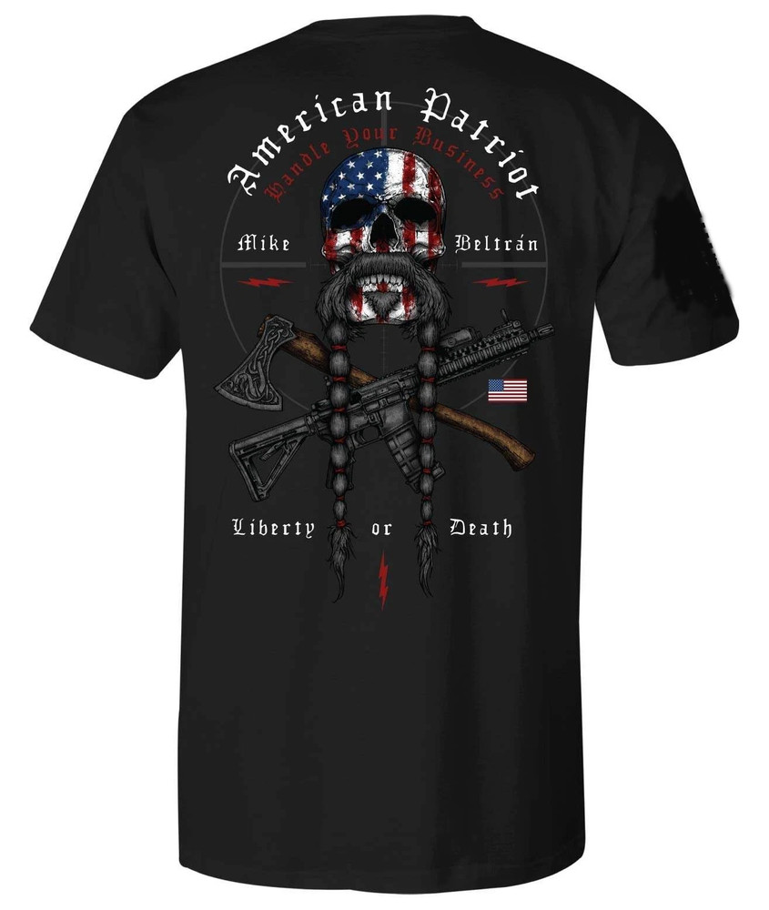 Howitzer Clothing Men’s T-shirt Beltran Patriot Military Grunt