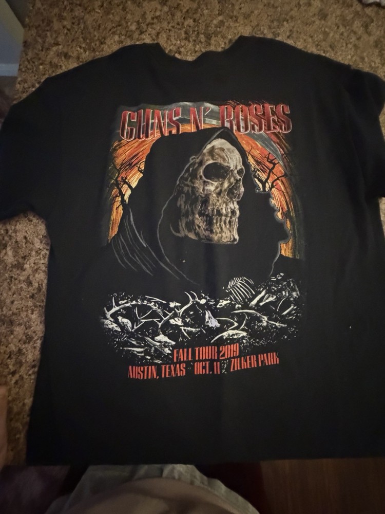 Guns N Roses Austin ACL Fest Weekend 2 2019 Sz L