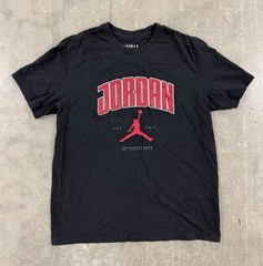 Jordan Men’s XL Jumpman Logo Graphic T-Shirt Red Black Standard Fit