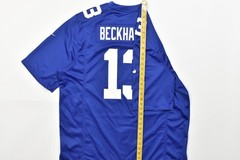 Nike NFL New York Giants Odell Beckham Jr #13 On Field Jersey Royal Blue Men 2XL