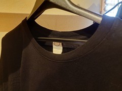 OPROJECT Oversized T-Shirt Black Free Size Relaxed Fit