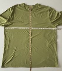 BELLA+CANVAS Men’s Short-Sleeve Plain MOSS GREEN Cotton Blend T-shirt 2XL