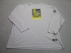 VINTAGE Sean John Shirt Mens 4XB Gray Baggy y2k 2000s Hip Hop XXXXL