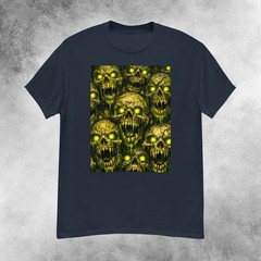 Infernal Nuclear Slime Skulls Horror T-Shirt Men’s S-2XL
