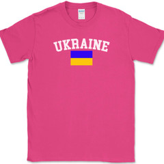 UKRAINE COUNTRY FLAG T-Shirt Volodymyr Zelenskyy SAVE Pride Tee