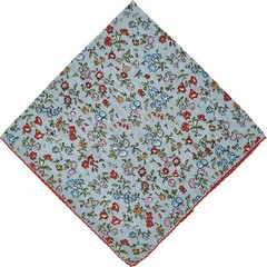 4 PCS 100% Cotton Bandanas Women 21×21 Inch Assorted Floral Head Scarves