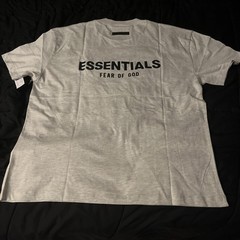 Fear of God Essentials Tee LT Oatmeal Size Medium 100% Authentic NWT Fast Ship