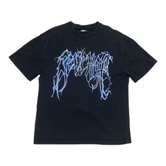 Revenge Lightning Logo Men’s Short Sleeve T-Shirt Made in USA Size L