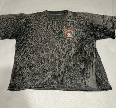 Vintage 1995 Grateful Dead Bertha T Shirt Brockum AOP Acid Wash Skull Roses
