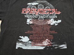 Babymetal 2024 World Tour T-Shirt Mens Sz XL Black Anime Graphic Concert Rare