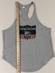 Vtg 90s MAX Muscle Gear Tank Top Shirt Sz Sm? Bodybuilding Training Gear USA