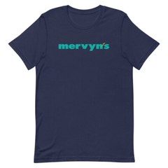 MERVYNS Department Store Logo Graphic Tee Shirt Unisex t-shirt