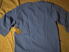NIKE BASEBALL TRAINING #493 BLUE V COLLAR COOL ZONED S/S SHIRT SIZE M MEN $85.00