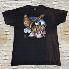 Vintage 80s Harley Davidson Shirt 3d Emblem Size XL