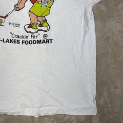 Vintage 90’s Single Stitch Funny Graphic Golf Shirt USA Made Size XL Cracky