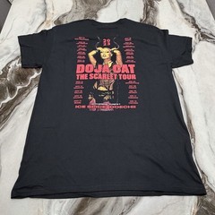 Official Doja Cat “The Scarlet Tour” Spider Graphic T-Shirt Size M
