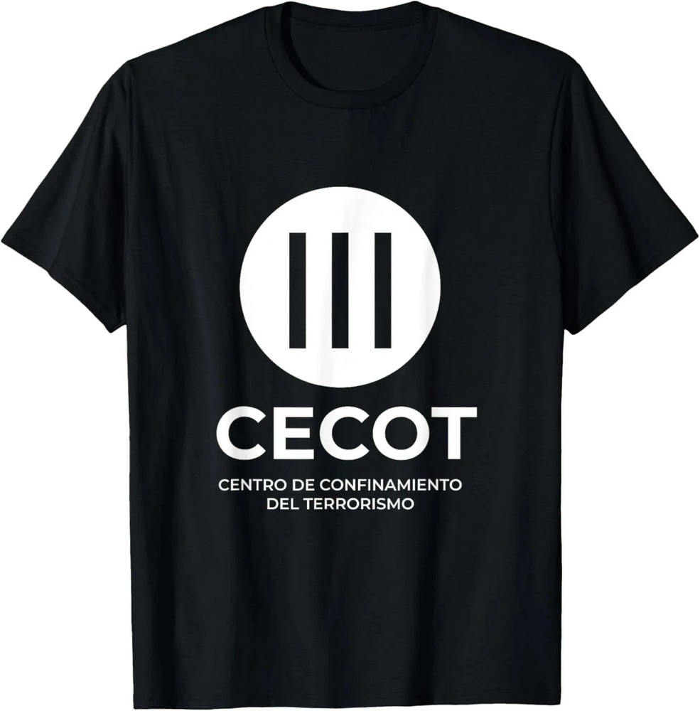 CECOT Prison Jail Funny Halloween Costume El Salvador T-Shirt FOR FAN