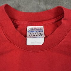 Vintage Marines T Shirt Mens Large Red USA Military Preowned